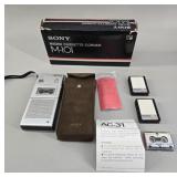Vintage Sony M-101 Micro Cassette-Corder Set