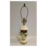 Moorcroft Columbine Pattern Table Lamp