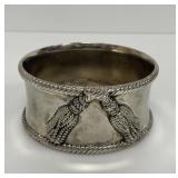 Silea French Silver Plate Bottle Coaster