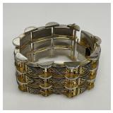 Damascene Articulated Bracelet, Vintage