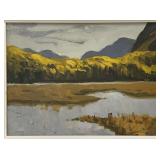 Frank Nemeth, Laurentian Landscape. Oil