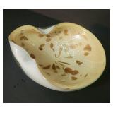 Murano glass bowl Bullicante Alfredo Barbini