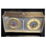 Air France Swiss Swiza Desk Clock Weather Station