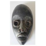 Old african mask Dan Ivory Coast carved on wood