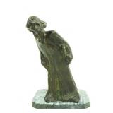 Early 20th Cen Modern Art patinated Bronze
