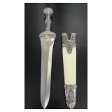 Ornate Roman-Style Gladius Dagger & Scabbard