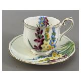 Royal Albert 'Highland Thistle' Cup & Saucer