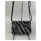 MCM Silk and Beaded Clutch Purse, Hong Kong