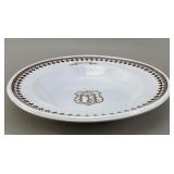 Ashworth Bros. Ironstone Plate for L. Straus &