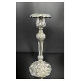 Godinger Silverplated Grape Candlestick vtg