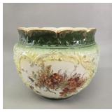 Antique Art Nouveau Floral Jardiniere