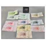 1974ï¿½1976 Olympic Lottery Canada Ticket Collection