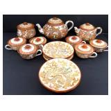 Early Republique Chinese Carved Enameled Famille