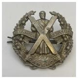 WW2 Liverpool Scottish Highlanders Cap Badge