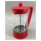 Bodum Brazil French Press Coffee Maker, Red