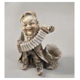 Antique German Porcelain Match Holder Striker