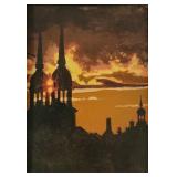 Gary Martin - oil on panel signed