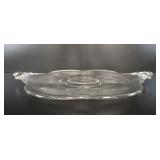 Heisey Glass Lariat Pattern Scalloped Bon Bon Dish