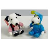 Whitman's Snoopy Plush: Easter Bunny & Valentine