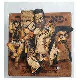 3D Mixed Media Judaica Collage-Irwin H. Brown
