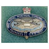 The Royal Montreal Curling Club Pin