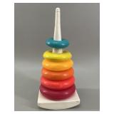 Fisher-Price Rock-a-Stack Toy VTG