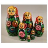 Semionov Style Matryoshka Nesting Doll Set