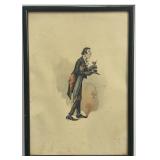 'Mr. Stiggins' by Joseph Clayton Clarke (Kyd) c.