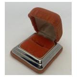 Vintage Velvet Single Ring Box
