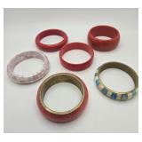 Mixed Vintage Bangle Collection