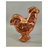 Vintage Copper Rooster Food Mold