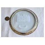 Silverplate Frame of Belgium Bruxelles Hand Mad