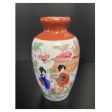 Japanese Kutani Porcelain Miniature Vase