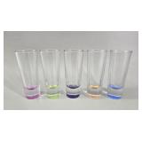 Mid-Century Modern Tall Shot Glass Set