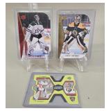 2021-22 Upper Deck Rookie Goalie Card Trio