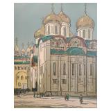 M.Matorin, Dormition Cathedral Moscow Print