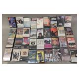 Mixed Genre Audio Cassette Collection (32 pcs)