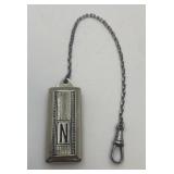 Antique Hickok Silver Plated Belt Pocket Watch