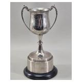 Antique Silver-Plated Loving Cup Trophy
