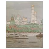 Moscow Kremlin-Mikhail Matorin-1959 Graphic Print