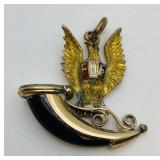 Antique Gold Filled Order of the Eagles Watch