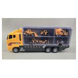 Diecast Construction Transport & 11 Mini Vehicles