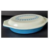 Pyrex ovenware 1 quart Snowflake pattern 94