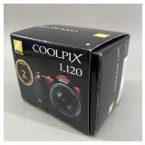 Nikon Coolpix L120 Digital Camera with Box