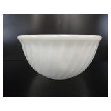 Fire-King Anchor Hocking Swirl Milk Glass Bowl