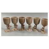 Striptease Barware 6 Medium Cordials /Att Dorothy