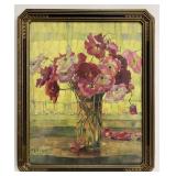 Poppies in a Vase (Lithograph) after A. Gasteiger