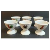 Casterman Martine Porcelain Egg Cups, Set of 6