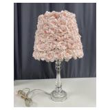 Pottery Barn Rosette Table Lamp