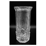 Fidenza Vetraria Art Deco Style Leaf Vase